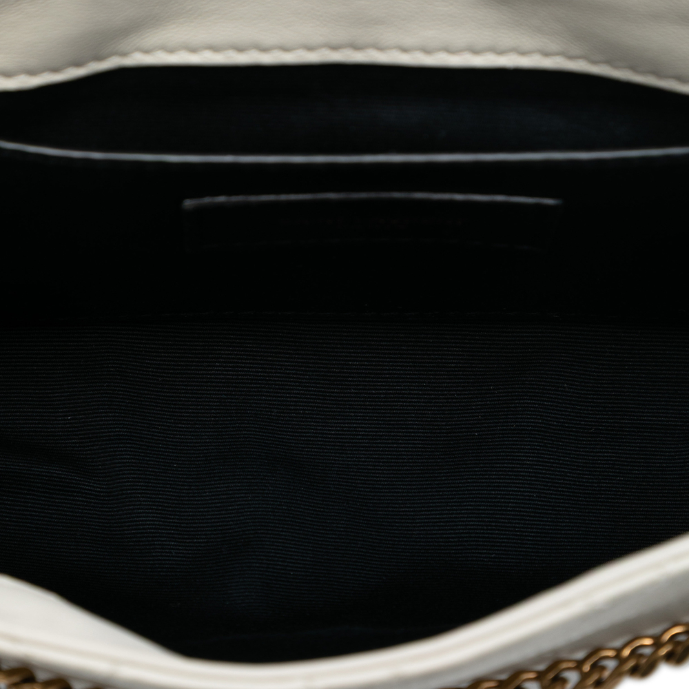 Pre-Loved Saint Laurent Mini Quilted Lambskin Monogram Nolita Bag - Picture 4 of 7